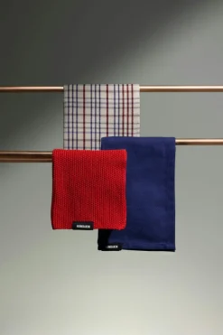 Tea Towel 2-pack, Red Grape