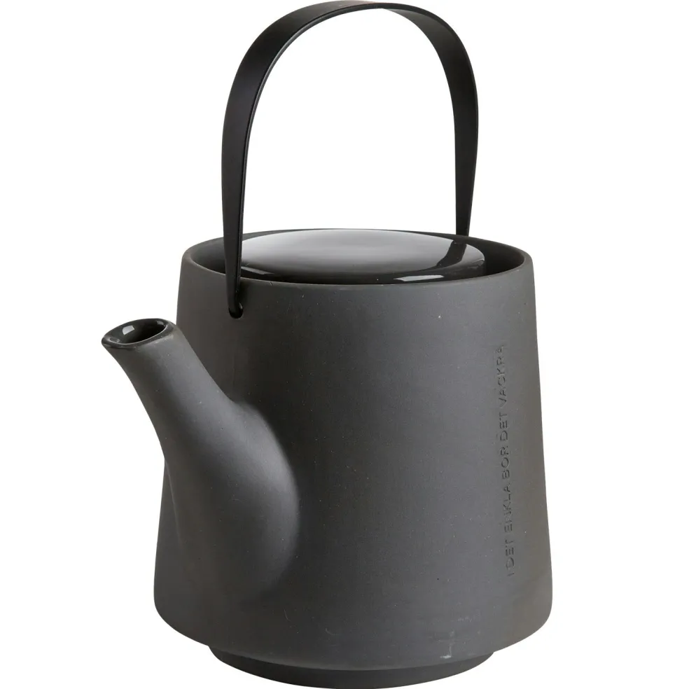 Teapot, Dark Grey