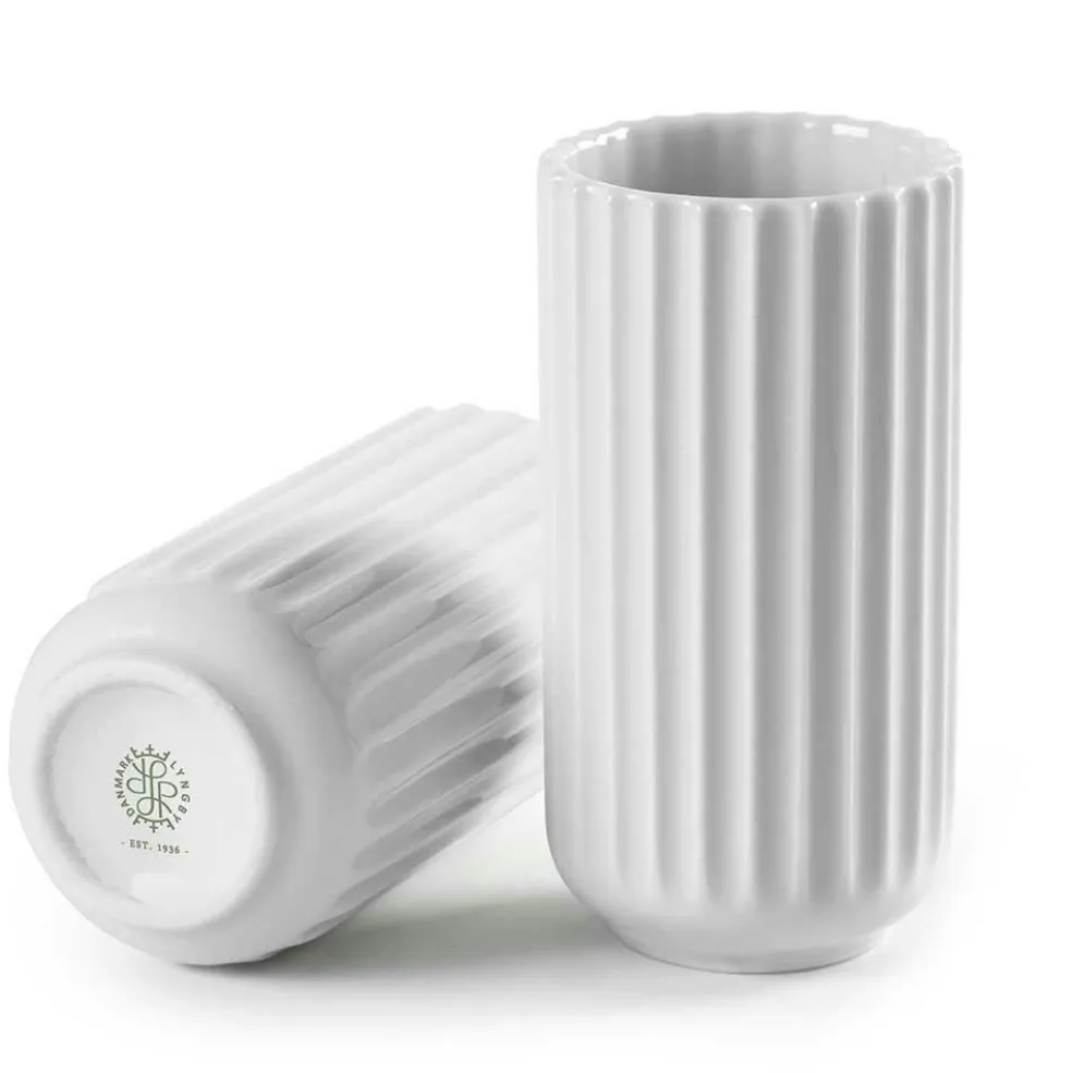 The Lyngby Vase 12 cm, White