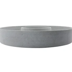 The ring Block Candle Holder Ø45 cm, Concrete