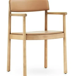 Timb Armchair, Ultra Leather, Black/Black