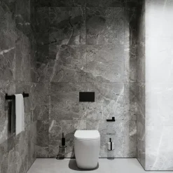 Toilet Roll Holder, Black