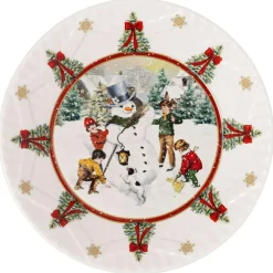 Toy's Fantasy Large bowl, snowman colored