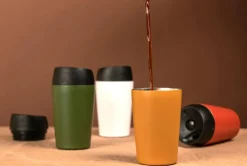 Travel Mug With Locking Function 24 cl, Yellow