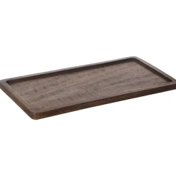 Tray Rectangular Dark Brown, 45x15 cm