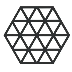 Triangle Trivet Small, Black