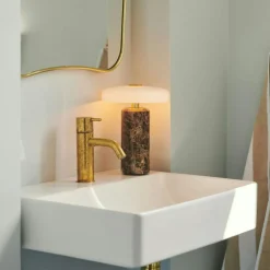 Trip Table Lamp Portable, Dark Emperador