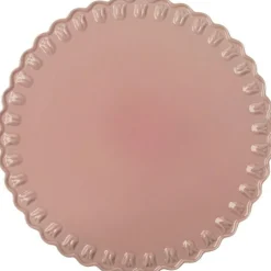 Tulipa Cake Plate 30 cm, White