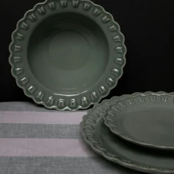 Tulipa Deep Plate 23 cm 2-pack, White