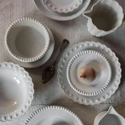 Tulipa Deep Plate 23 cm 2-pack, White