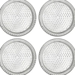 Tundra Side Plates 4-pack 15,4 cm, Clear