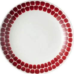 Tuokio Plate 24 cm, Red
