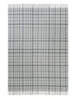 Tweed Throw 130x200 cm, Grey