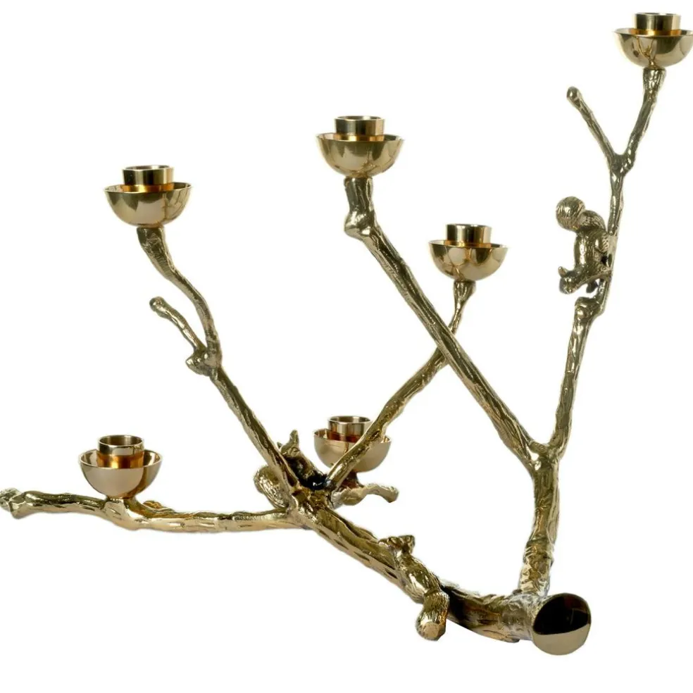 Twiggy With Squirrels Gold