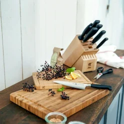 Twin Bamboo Cutting Board 36x25,5x3 cm