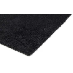 Unicolor Door Mat Black, 130x90 cm