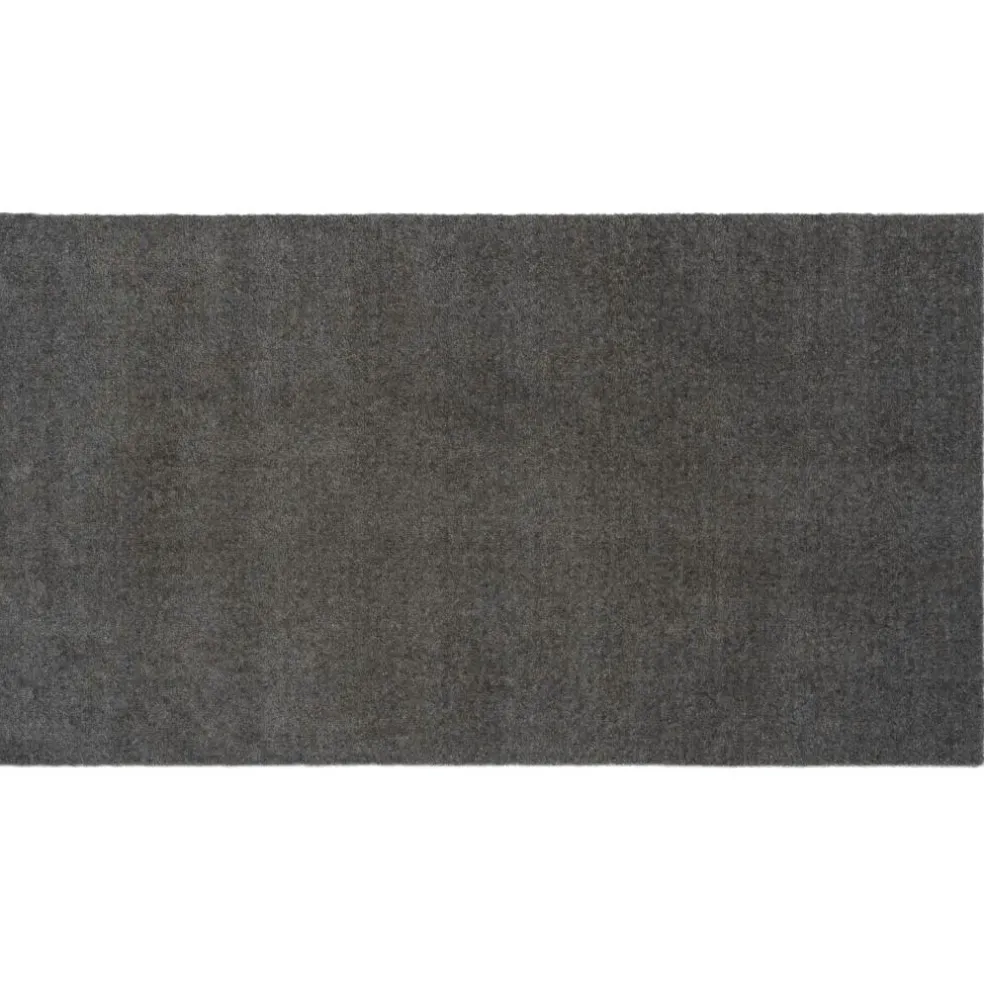 Unicolor Door Mat Steel Grey, 60x90 cm