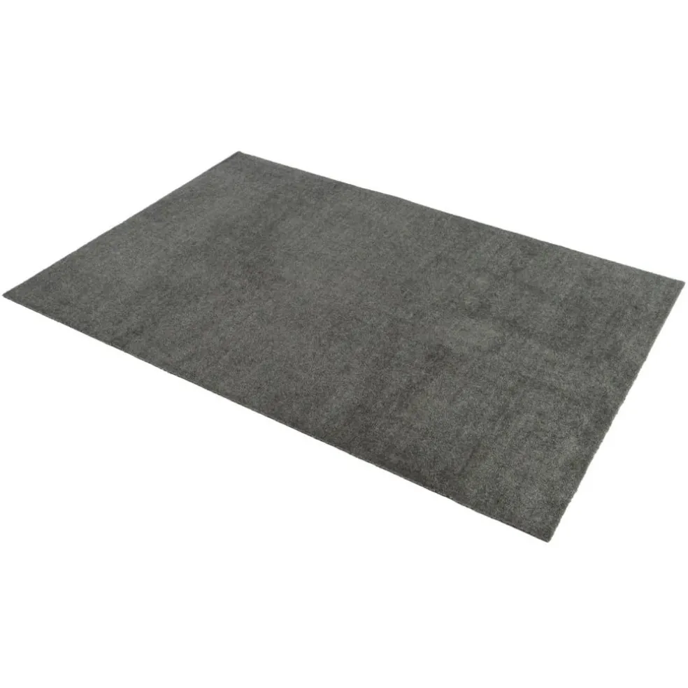 Unicolor Door Mat Steel Grey, 60x90 cm