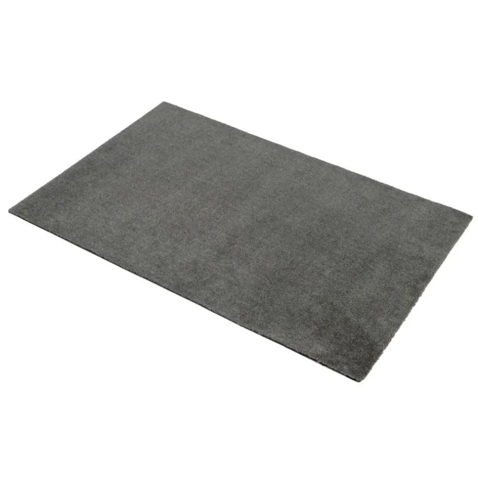 Unicolor Door Mat Steel Grey, 60x90 cm