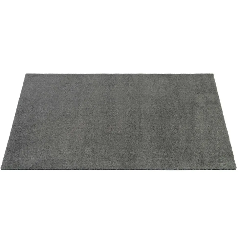 Unicolor Door Mat Steel Grey, 60x90 cm