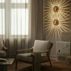 Urc 19 Wall Lamp, Amber