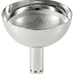 Valu Funnel With Strainer, Stainless Steel