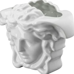 Versace Medusa Grande Vase 15 cm, White