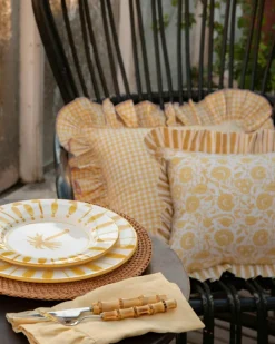 Vichy Cushion Cover 40x40 cm, Pink