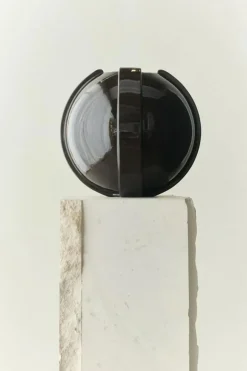 Vinci Vase 01, Dark Brown