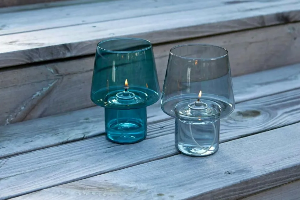 Viva Hurricane Oil Lamp, Smoke