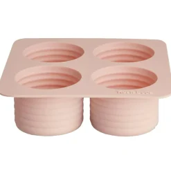 Viva Ice Cube Tray 4x13 cl, Powder Pink