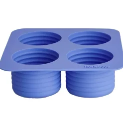 Viva Ice Cube Tray 4x13 cl, Powder Pink