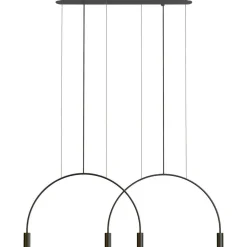 Volta L73S.2D-W Pendant, Black / Black / Black