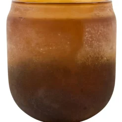 Värmeljushållare, Dess, Brun Candle Holder Brown