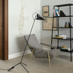 VV Cinquanta Floor Lamp, Mondrian / Yellow