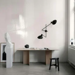 VV Cinquanta Twin Wall Lamp, Black