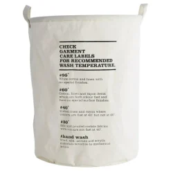 Wash Instructions Laundry Basket