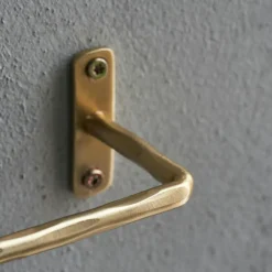 Welo Toilet Roll Holder, Brushed Silver