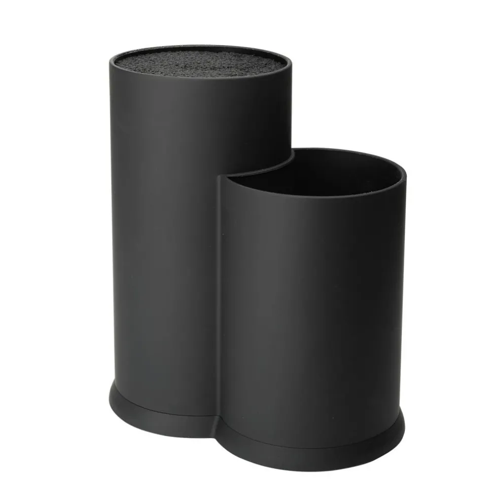 Wide Knife Blocks & Utensil Holder, Black