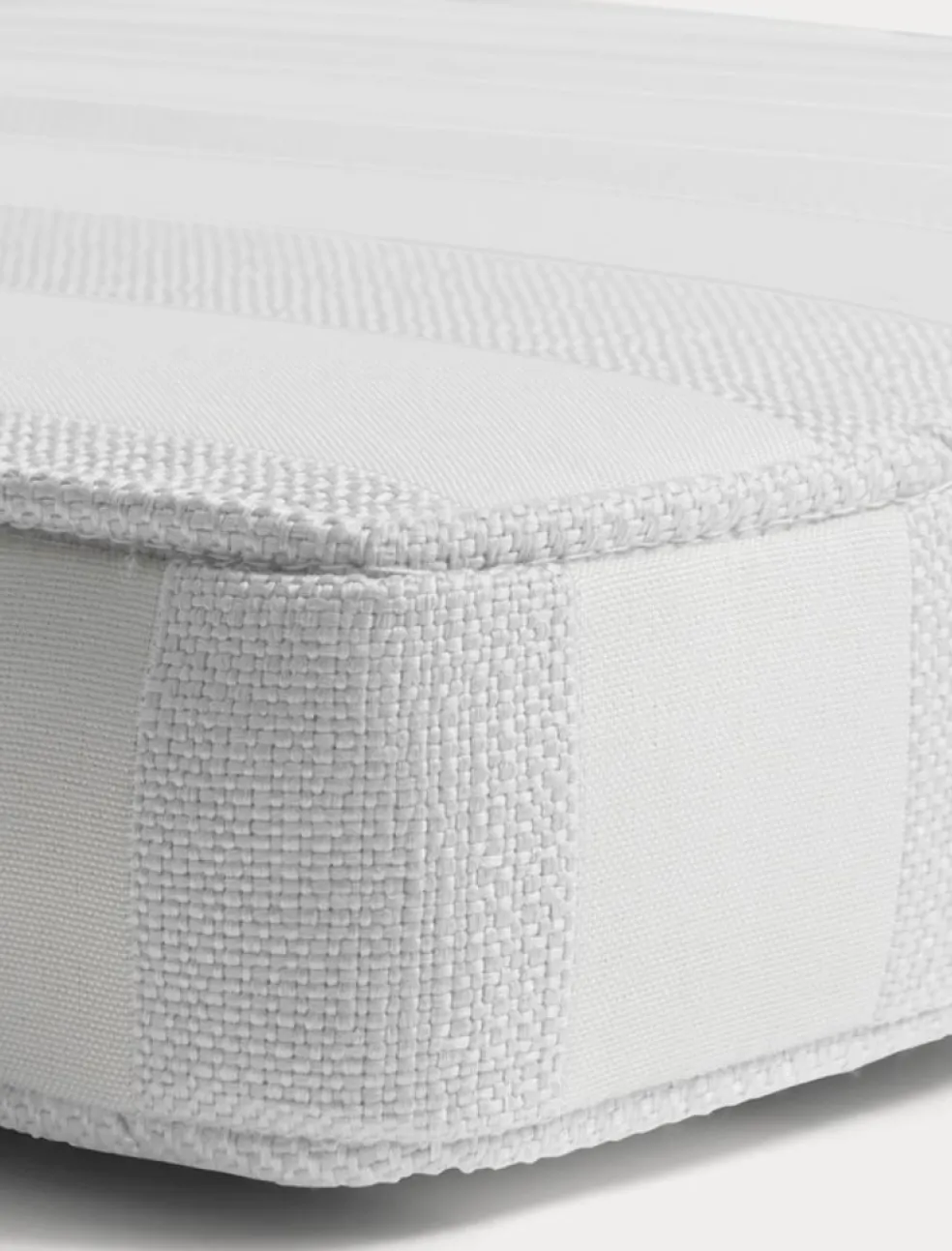 Wide Stripe Cushion 45x45 cm, Grey