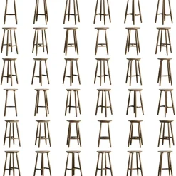 Wood H23 Barstool, Oak