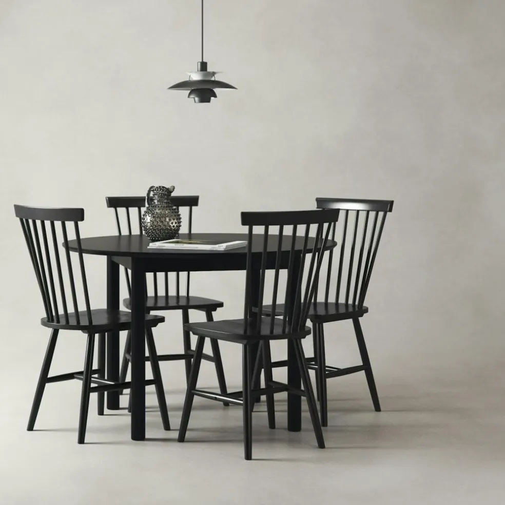 Wood H17 Windsor Chair, Oak