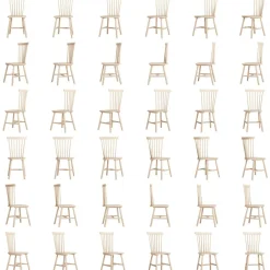 Wood H17 Windsor Chair, Oak