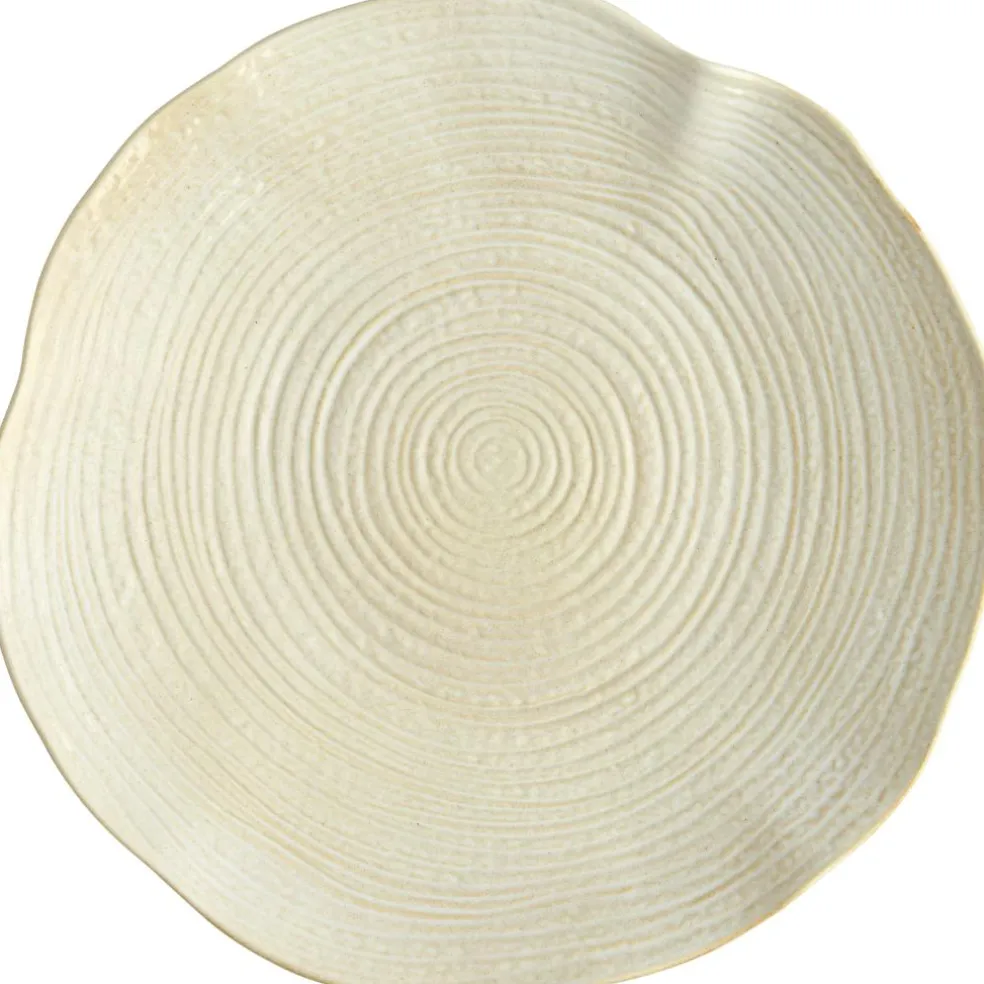 Wood Platter 39 cm, Cream