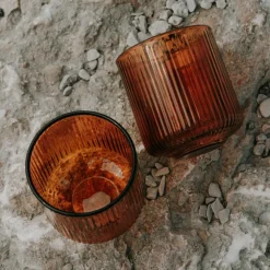 Ykon Drinking Glass 6-pack, Amber