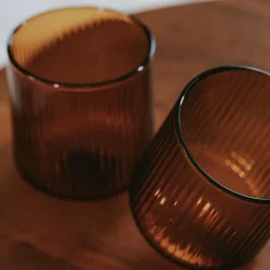 Ykon Drinking Glass 6-pack, Amber