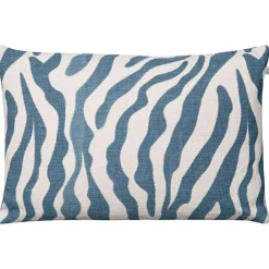Zebra Cushion Cover 40x60 cm, Heaven Blue