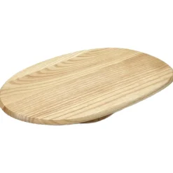 04 Low Dune Cake Stand, Natural