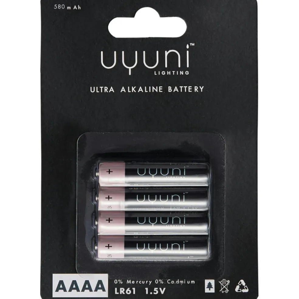 AAAA Battery 1,5V 580mAh, 4-pack