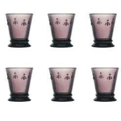 Abeille Drinking Glass 6-pack, Clear